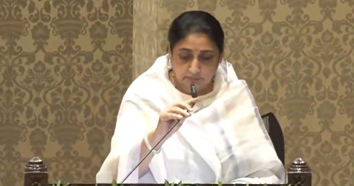 NCP Rajya Sabha MP Sunetra Pawar