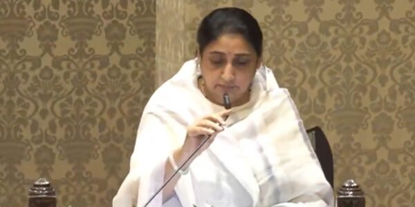 NCP Rajya Sabha MP Sunetra Pawar