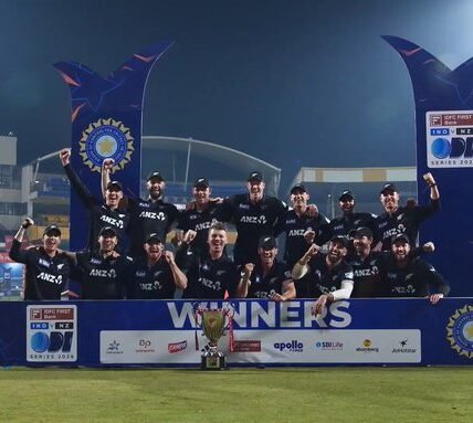 New Zealand defeated India by 41 runs to win the series 2-1.