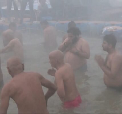 On Mauni Amavasya today, millions of devotees in Uttar Pradesh are taking a holy dip in various rivers.