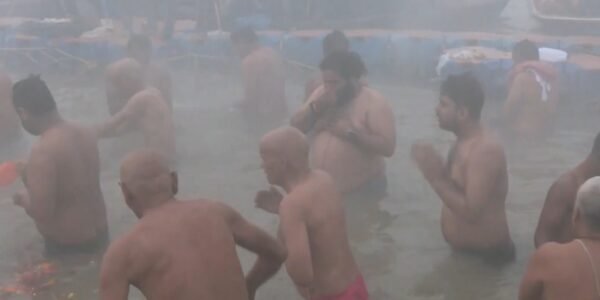 On Mauni Amavasya today, millions of devotees in Uttar Pradesh are taking a holy dip in various rivers.