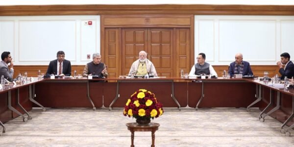 PM Modi chaired a roundtable meeting with Indian AI startups.