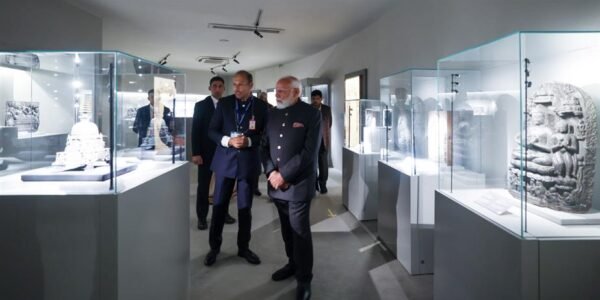 PM Modi inaugurated a grand international exhibition of sacred relics related to Lord Buddha from Piprahwa in New Delhi.