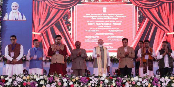 PM Modi inaugurated, laid the foundation stone for, and flagged off various development projects worth over Rs 830 crore in Singur, West Bengal.