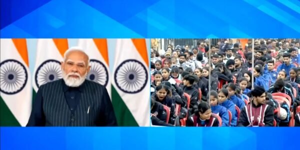 PM Modi inaugurated the 72nd National Volleyball Tournament in Varanasi via video conferencing.