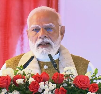 PM Modi today launched several development projects and flagged off the Amrit Bharat Express train in Thiruvananthapuram, Kerala.