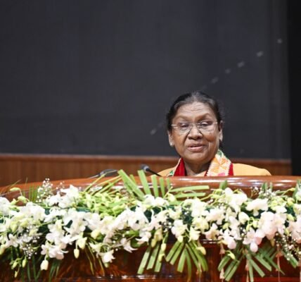 President Droupadi Murmu addressed the convocation ceremony of Guru Nanak Dev University in Amritsar, Punjab today.