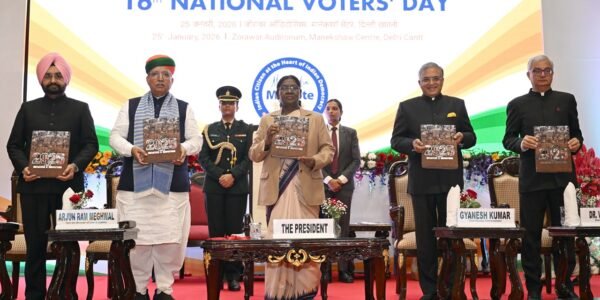 President Droupadi Murmu today attended and addressed the 16th National Voters Day celebrations held in New Delhi.