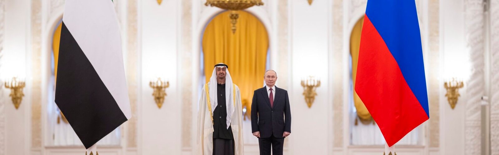 UAE President Sheikh Mohammed bin Zayed Al Nahyan held talks with Russian President Vladimir Putin in Moscow.