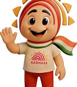 UIDAI today released the mascot (symbol) for Aadhaar