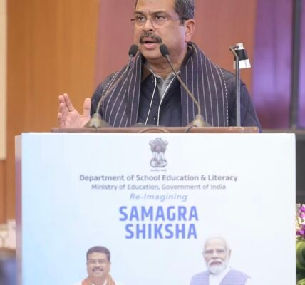 Union Education Minister Dharmendra Pradhan chaired a meeting on Samagra Shiksha 3.0 - 'Reimagining Samagra Shiksha' in New Delhi.