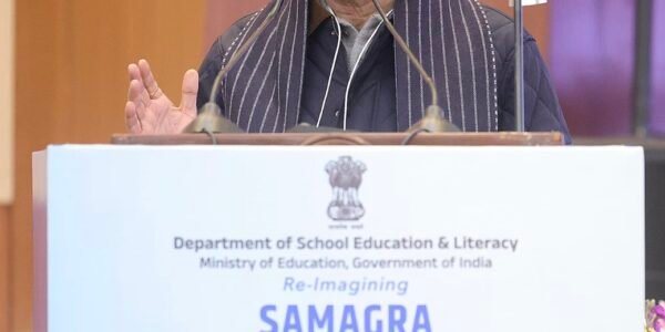 Union Education Minister Dharmendra Pradhan chaired a meeting on Samagra Shiksha 3.0 - 'Reimagining Samagra Shiksha' in New Delhi.