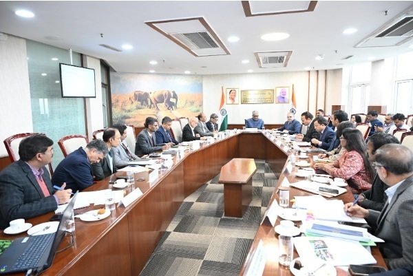 Union Environment Minister chaired a review meeting of the action plans of Rajasthan and Punjab to tackle the air pollution problem in Delhi-NCR