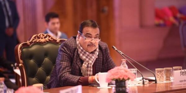 Union Minister Nitin Gadkari held a review meeting regarding national highways in Madhya Pradesh and Uttarakhand.