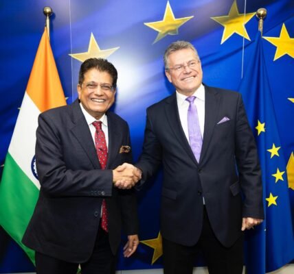 Union Minister of Commerce and Industry Piyush Goyal successfully concluded his two-day visit to Brussels.