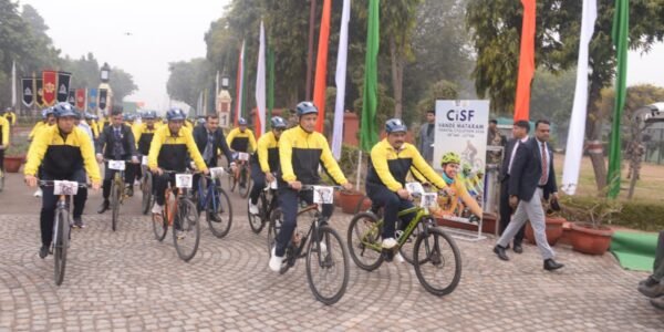 Union Minister of State for Home Affairs Nityanand Rai virtually launched the CISF Vande Mataram Coastal Cyclothon-2026 from New Delhi.