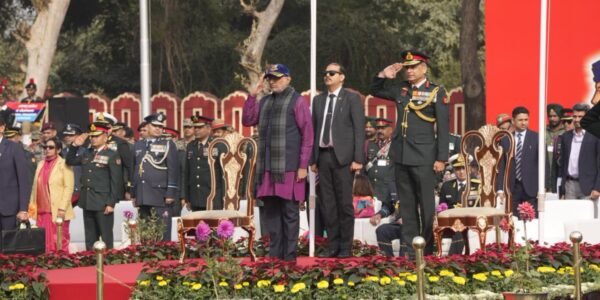 Vice President C.P. Radhakrishnan attended the inaugural ceremony of the NCC Republic Day Camp 2026.