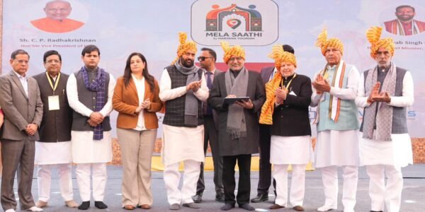 Vice President C.P. Radhakrishnan inaugurated the 39th Surajkund International Self-Reliant Crafts Fair in Faridabad.