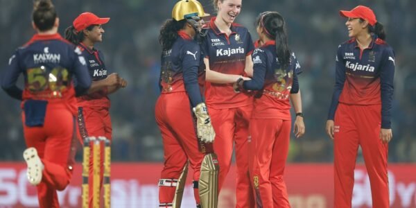 WPL 2026 Royal Challengers Bangalore defeated defending champions Mumbai Indians by three wickets.
