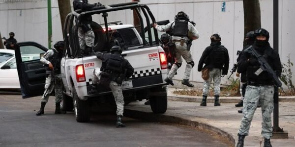 25 Mexican National Guard soldiers killed in violence following the murder of a drug lord