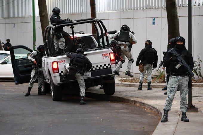 25 Mexican National Guard soldiers killed in violence following the murder of a drug lord