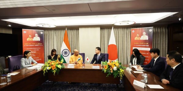 Chief Minister Yogi signs MoUs worth Rs 11,000 crore on the first day of his Japan visit.