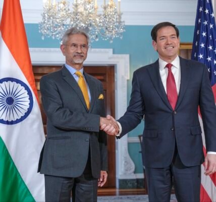 EAM Dr S Jaishankar met with US Secretary of State Marco Rubio