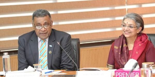 Fiji Finance Minister Esrom Joseph Emmanuel visits Controller General of Accounts Building in New Delhi