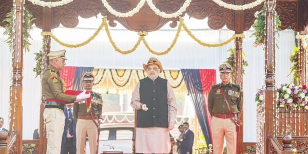 Home Minister Amit Shah addressed the 79th Raising Day celebrations of Delhi Police in New Delhi today.