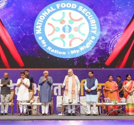 Home Minister Amit Shah today launched the Central Bank Digital Currency (CBDC) based Public Distribution System (PDS) in Gandhinagar, the capital of Gujarat.