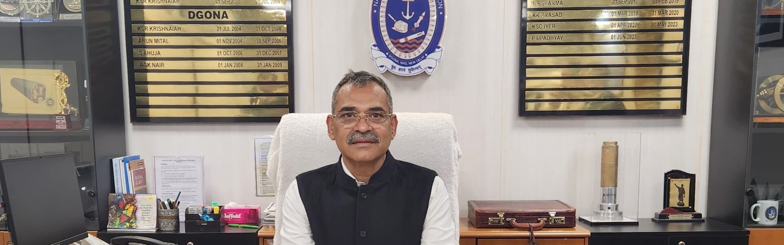 INAS's Divakar Jayanti has assumed charge as the Director General of Naval Armaments.