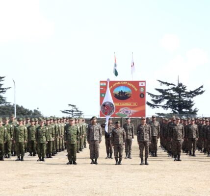 India-Japan joint exercise 'Dharma Guardian' commenced in Chaubatia, Uttarakhand