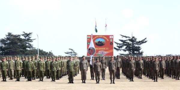 India-Japan joint exercise 'Dharma Guardian' commenced in Chaubatia, Uttarakhand