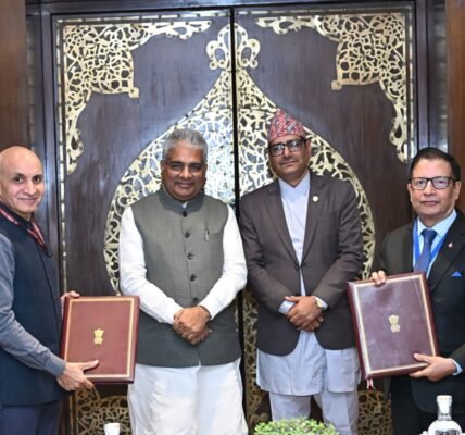 India and Nepal sign MoU to promote bilateral cooperation in the fields of forest, wildlife, environment, biodiversity conservation and climate change