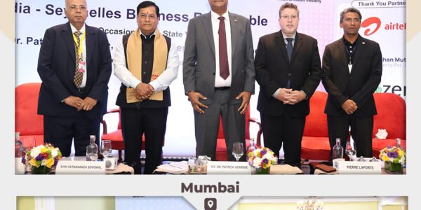 India and Seychelles discussed maritime and blue economy cooperation at a business roundtable in Mumbai.