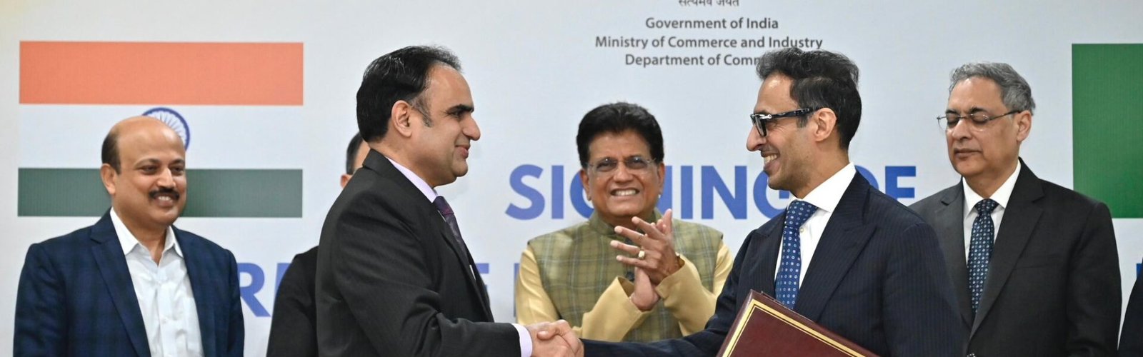 India and the Gulf Cooperation Council have signed the terms of reference for a free trade agreement.