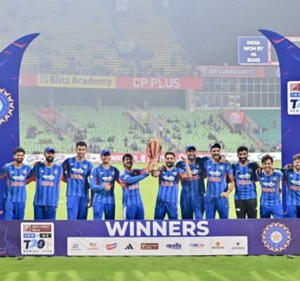 India defeated New Zealand by 46 runs in the fifth T20 cricket match to win the series 4-1.