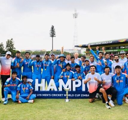 India has won the Under-19 Cricket World Cup title for a record sixth time.