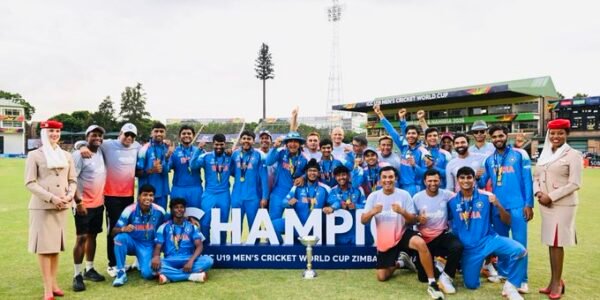 India has won the Under-19 Cricket World Cup title for a record sixth time.