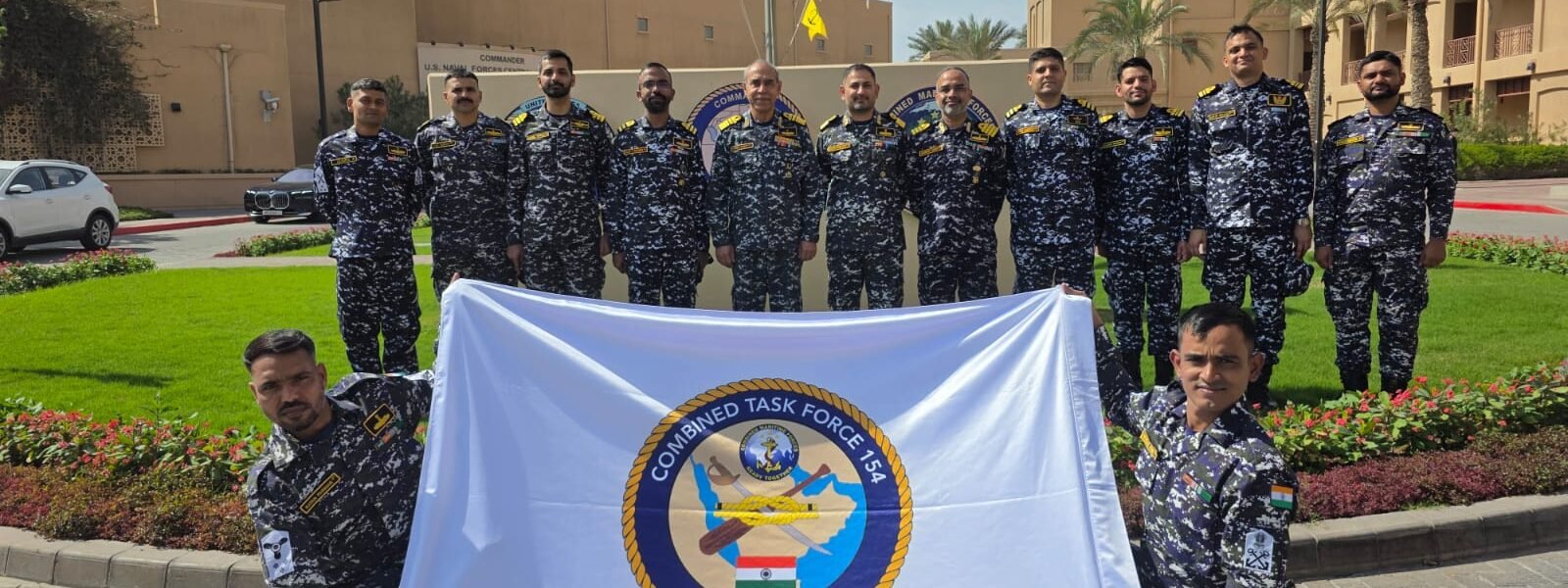 Indian Navy takes command of Combined Task Force (CTF) 154 for the first time