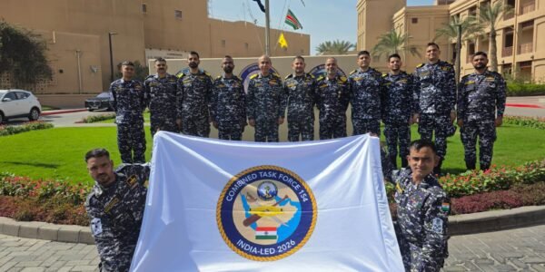 Indian Navy takes command of Combined Task Force (CTF) 154 for the first time