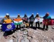 Joint team of NIM and GIM&WS successfully climbs Mount Aconcagua in Argentina