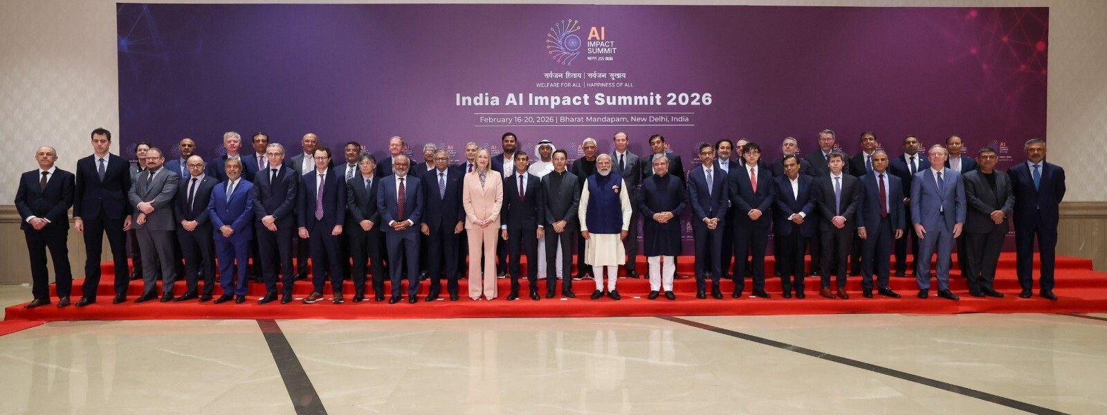 PM Modi also chaired a roundtable with top business leaders at the India AI Impact Summit