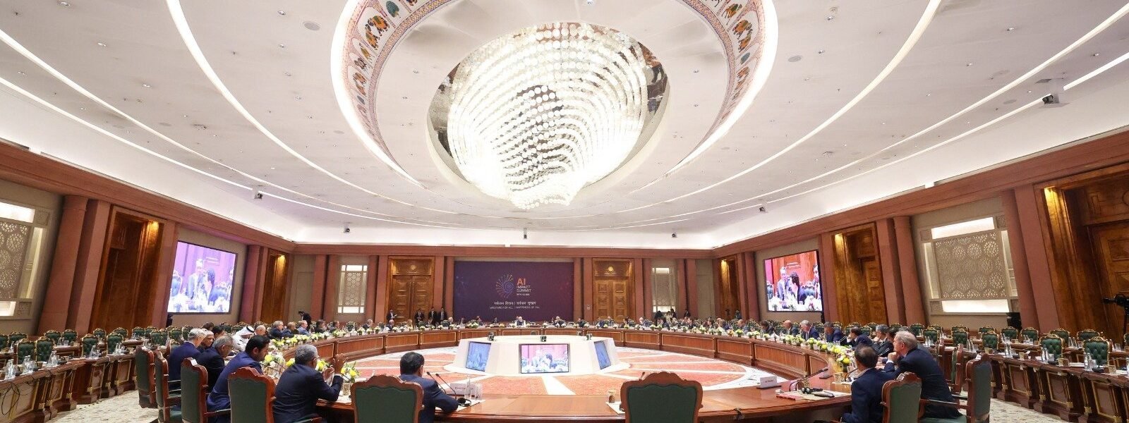 PM Modi held a roundtable with CEOs of AI and DeepTech startups at Seva Tirtha this morning