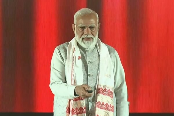 PM Modi inaugurated development projects worth over Rs 5,450 crore in Assam.