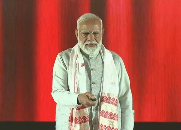 PM Modi inaugurated development projects worth over Rs 5,450 crore in Assam.