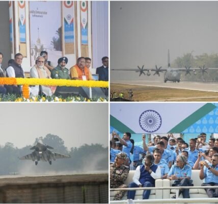 PM Modi inaugurates Northeast first emergency landing facility at Moran Bypass in Dibrugarh district of Assam