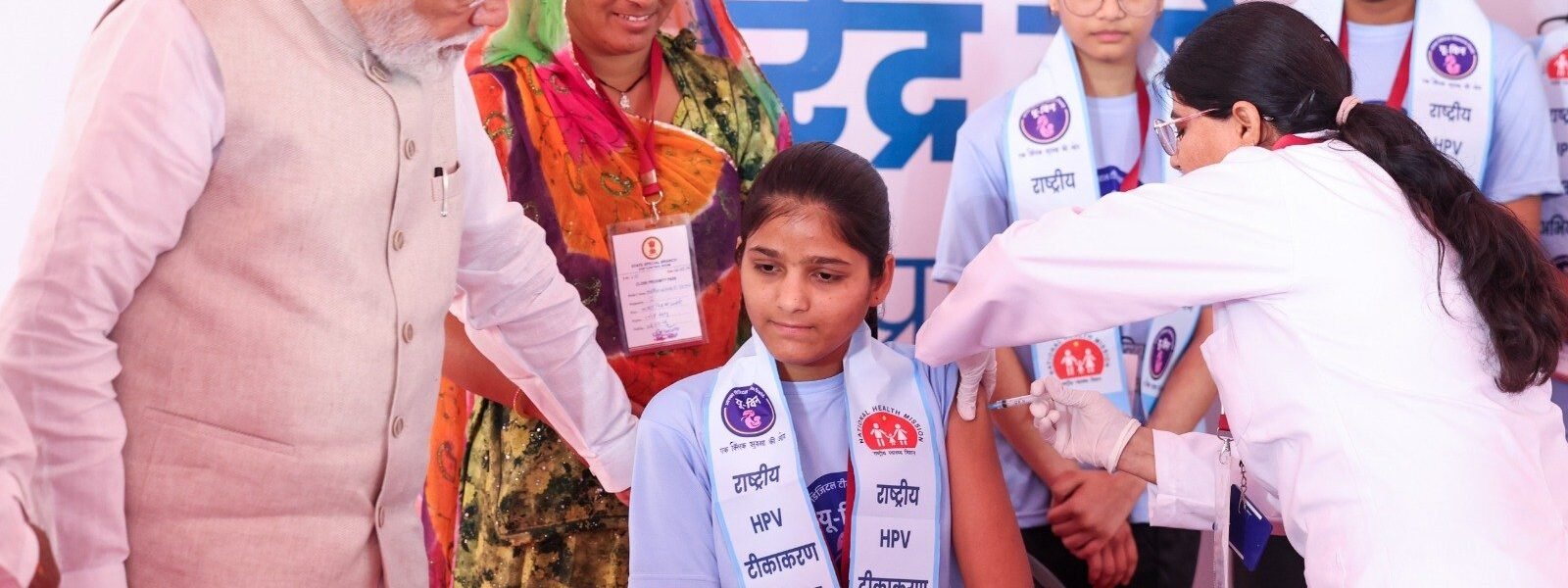 PM Modi launches nationwide HPV vaccination drive and development projects worth Rs 17,000 crore in Ajmer, Rajasthan