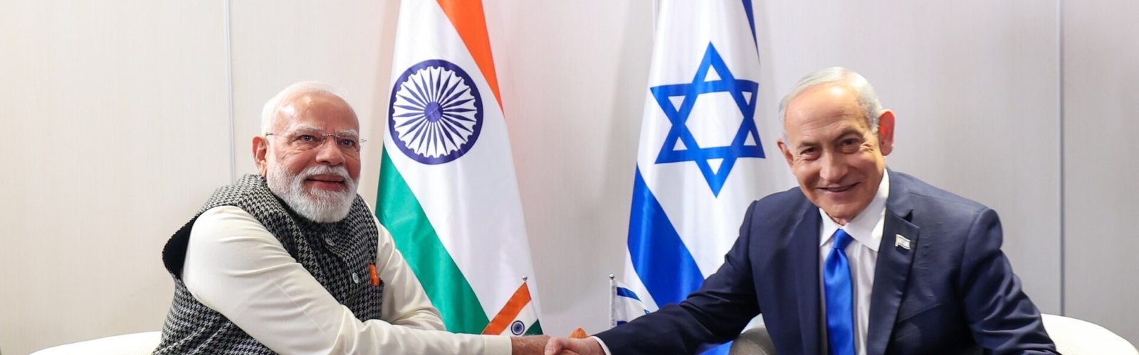 PM Modi meets Israeli PM Benjamin Netanyahu in Tel Aviv