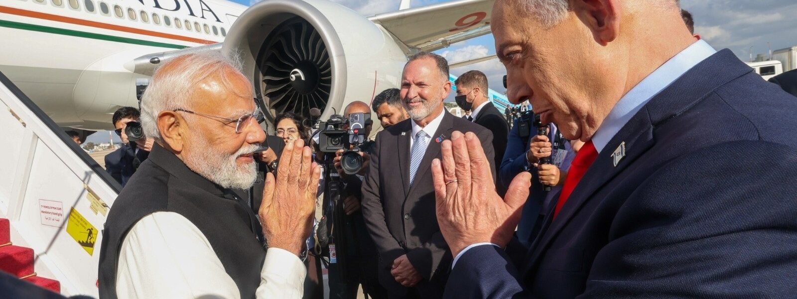 PM Modi returns home after a two-day visit to Israel